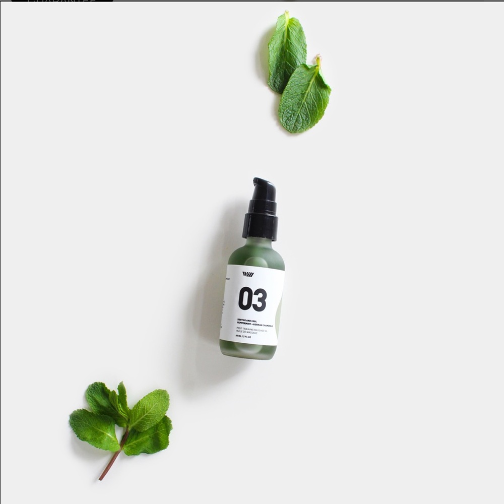 Way of will training massage oil